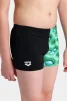 Плавки-боксери для хлопців Arena FOAM SWIM SHORT чорний, зелений, бірюзовий Діт 140 см - 6