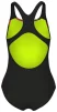 Купальник закритий для дівчат Arena PALETTE SWIMSUIT SWIM PRO BACK кораловий, чорний Діт 152 см - 4