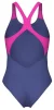 Купальник закритий для жінок Arena SPIDER WEB SWIMSUIT V BACK рожевий Жін 44 - 3
