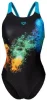 Купальник закритий для жінок Arena VIBRANT SWIMSUIT SWIM PRO BACK чорний Жін 44 - 1