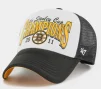 Кепка-тракер 47 Brand NHL BOSTON BRUINS FOAM CHAMP чорний, білий, помаранчевий Уні OSFA - 1