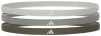 Пов'язки на голову Adidas Hairbands 3pk зелений, темно-сірий, сірий Уні One Size - 2