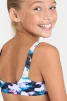 Купальник для дівчат Arena TIE AND DYE BIKINI TOP білий, синій, мультиколор Діт 164см - 8