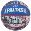 М'яч баскетбольний Spalding Graffitti Ball синій, мультиколор № 7 - 2