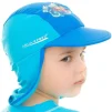 Кепка сонцезахисна Aqua Speed SURF-CLUB CAP 2046 синій, блакитний Діт 122см - 3
