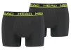 Труси-боксери Head BASIC BOXER 2P графітовий, жовтий Чол L - 2