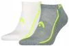 Шкарпетки Head ALL SPORTS PERFORMANCE SNEAKER 2P сірий, білий Чол 39-42 - 1