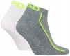 Шкарпетки Head ALL SPORTS PERFORMANCE SNEAKER 2P сірий, білий Чол 39-42 - 2