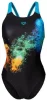 Купальник закритий для жінок Arena VIBRANT SWIMSUIT SWIM PRO BACK чорний Жін 36 - 1