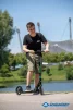 Міський самокат Schildkr&ouml;t City Scooter Street Master 200mm Green чорно-зелений Уні Max:100 кг - 1