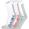 Шкарпетки Head PERFORMANCE SHORT CREW 3P UNISEX білий, сірий, мультиколор Уні 35-38 - 1