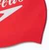 Шапка для плавання Speedo SLOGAN PRT CAP AU червоний, білий Уні OSFM - 4