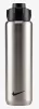 Пляшка Nike SS RECHARGE CHUG BOTTLE 24 OZ сталевий, чорний 709 мл (N.100.3311.953.24) - 1