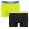 Труси-боксери Head BASIC BOXER 2P жовтий, чорний Чол L - 3