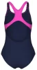 Купальник для дівчат Arena KIKKO V SWIMSUIT SWIM PRO BACK чорний, фуксія Діт 116 см - 4