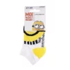 Шкарпетки MINION 2 YEUX AL ENDROIT білий Діт 27-30, арт.83890147-1 - 2