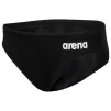 Плавки-сліпи для хлопців Arena TEAM SWIM BRIEFS SOLID чорний, білий Діт 128см - 8