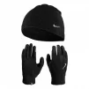 Набір шапка і рукавички NIKE M FLEECE HAT AND GLOVE SET чорний Чол S/M - 3