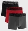 Труси Under Armour PERFORMANCE COTTON - SOLID 3 3PK сірий, червоний, чорний Чол XXL - 1