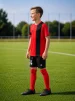 Дитяча футбольна форма X2 League (футболка+шорти), розмір XL (червоний/чорний) - 2