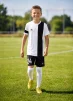 Дитяча футбольна форма X2 League (футболка+шорти), розмір L (білий/чорний) - 1