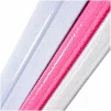 Пов'язки на голову Adidas Hairbands (Graphic) 3pk білий, рожевий, чорний Жін One Size - 3