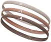 Пов'язки на голову Adidas Hairbands 3pk коричневий, бежевий, темно-коричневий Уні One Size - 1