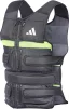 Жилет з регульованою вагою Adidas Performance Adjustable Weight Vest чорний, зелений 10 кг (ADWT-12637-NL) - 1