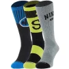 Шкарпетки Nike U NK SB EVERYDAY MAX LTWT CREW 3PR мультиколор Уні 34-38 - 1