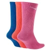 Шкарпетки Nike U NK EVERYDAY PLUS LTWT CREW 3PR мультиколор Уні 42-46 - 2