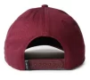 Кепка Nike JORDAN CLC99 FLT ESS CAP темно-червоний, білий Уні MISC - 2