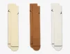 Шкарпетки Nike U J ED CUSH POLY CREW 3PR 144 бежевий, коричневий, білий Уні 42-46 - 1