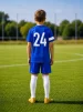 Дитяча футбольна форма X2 League (футболка+шорти), розмір XL (синій/білий) - 4