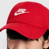Кепка Nike K NK CLUB CAP US CB FUT WSH червоний Діт 1SIZE - 2