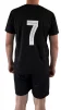 Футбольна форма X2 Classic (футболка+шорти), розмір L (чорний колір) X2000BK/BK-XL - 12