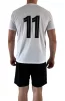 Футбольна форма X2 Classic (футболка+шорти), розмір M (білий/чорний) X2000W/BK-M - 4