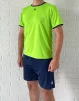 Футбольна форма X2 Start (футболка+шорти), розмір XL (салатовий/темно-синій) X2003LG/DB-XL - 1