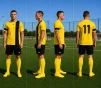Футбольна форма X2 League (футболка+шорти), розмір M (жовтий/чорний) - 5