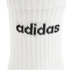Шкарпетки Adidas C LIN CREW 3P білий, чорний Уні S (37-39) - 4