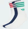Шкарпетки Adidas 3S CREW S 3P білий, темно-синій Уні L (43-45) - 1