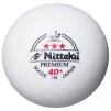 М'ячі для настільного тенісу Nittaku Premium R40+ 3* ITTF 3шт., білі - 2