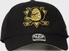 Кепка MVP 47 Brand ANAHEIM DUCKS METALLIC SNAP чорний One Size (MTLCS25WBP-BKC) - 3