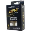 М'ячі для настільного тенісу Atemi 3* 6шт. білі - 1