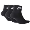 Шкарпетки Nike U NK NSW EVRY ESSENTIAL ANKLE 3PR чорний Уні 34-38 - 2