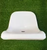Стадионное сиденье со спинкой белого цвета (SS00166(W)) - 4