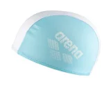 Шапка для плавання Arena POLYESTER II KIDS білий, бірюзовий Діт OFSM