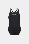 Купальник для дівчат Arena TEAM SWIM PRO SOLID L чорний, білий Діт 128 см