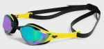 Окуляри для плавання Arena COBRA EDGE SWIPE MIRROR чорний, жовтий Уні OSFM