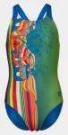 Купальник для дівчат Arena PALETTE SWIMSUIT SWIM PRO BACK блакитний, жовтий, мультикольор Діт 116 см