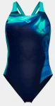 Купальник закритий для жінок Arena DREAMHLINE SWIMSUIT V BACK синій, бірюзовий Жін 36